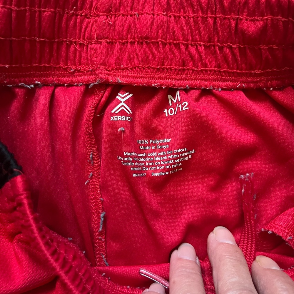 Xersion Red Athletic Shorts